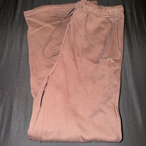 MATTE COLLECTION WIDE LEG SWEATPANTS